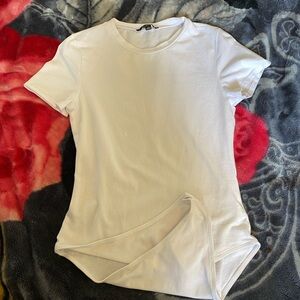 Ambiance White Women's Bodysuit